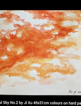 Wonderful Sky Nr.2 von Ji Xu,45x31cm von 2001 - Altensteig Zentrum