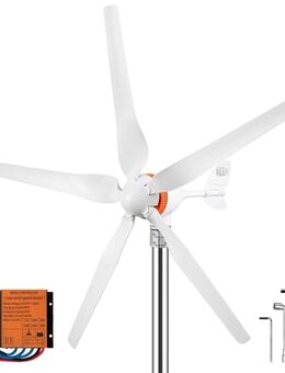 Windkraftanlage max. 500W Windgenerator 12V Windturbine Generator - Wuppertal
