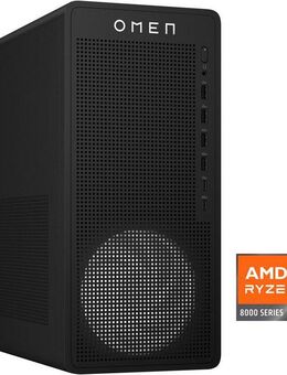 HP OMEN 16L TG03-0279ng Gaming-PC (AMD Ryzen 7 8700F, GeForce RTX 5060 Ti, 32 GB RAM, 1000 GB SSD, Luftkuhlung)