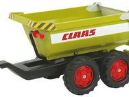 rolly toys® Kinderfahrzeug-Anhänger Halfpipe CLAAS, für Trettraktoren