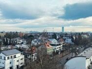 * Münchner Skyline.... sonniges Appartement für Selbstnutzer, großer Balkon (Wintergarten) letztes Stockwerk! * - München