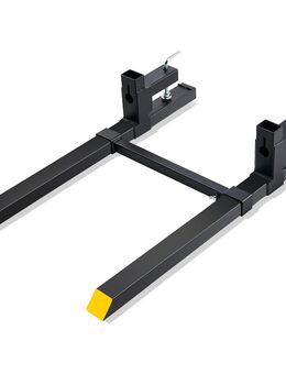Gabelstapler Stapler Palettengabel Gabelträger 907kg Tragfähigkeit Gabelzinken 109cm Gesamtlänge mit 76cm-Gabelblatt Einstellbar Gabelstaplerzinken Frontlader Palettenrahmen - Wuppertal