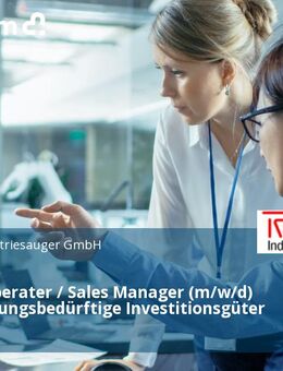 Verkaufsberater / Sales Manager (m/w/d) für erklärungsbedürftige Investitionsgüter - Gerstetten