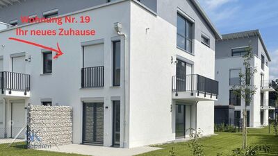 Neubau - Nachhaltig - Zukunftsorientiert: 2-Zi.-Wohnung ca. 81 m², 1.OG m. Süd-Balkon in Germering
