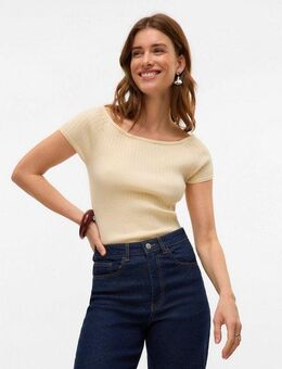 Vero Moda Stricktop VMPOPPY SS OFF SHOULDER TOP VMA NOOS