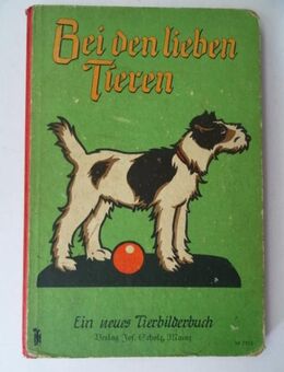 Bei den lieben Tieren. Ein neues Tierbilderbuch. Bilderbuch, Mainz, Verlag Jos. Scholz - Königsbach-Stein