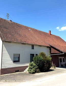 WOHNHAUS MIT SCHEUNE, GASTSTUBE UND GEWERBERÄUMEN BEI VELLBERG - Vellberg
