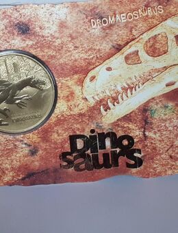 1$ Münze Dromaeosaurus Australien Tuvalu 2002 - Frankfurt (Main) Zeilsheim