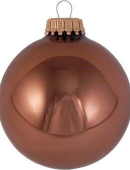 Krebs Glas Lauscha Weihnachtsbaumkugel CBK70416, Weihnachtsdeko, Christbaumschmuck, Christbaumkugeln Glas (8 St)