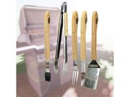 Jim Beam BBQ Grillbesteck-Set, (5 tlg), Geschenkset