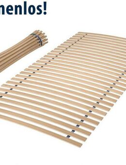 Rollrost Basic Comfort, Jekatex, Kopfteil nicht verstellbar, Fußteil nicht verstellbar, belastbarer Lattenrost, in 90x200 cm und weiteren Größen erhältlich
