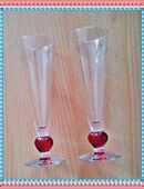 2 sehr schöne NEUE Sektgläser + Versand oder Abholung, da entfallen die Versandkosten in 98617