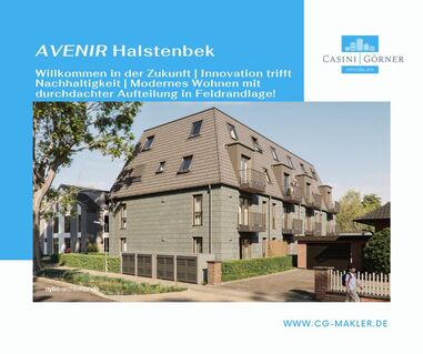 AVENIR HALSTENBEK - KfW Effizienzhaus 40EH mit QNG-Zertifizierung: 5% AfA + Sonder-AfA