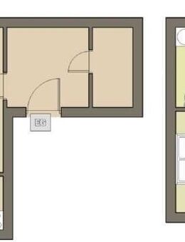 2 Raum Maisonette Wohnung, inkl. EBK, Stellplatz - Zeitz