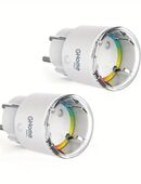 2Pack WLAN Smart Steckdose – Messung des Stromverbrauchs & Fernsteuerung über App – Kompatibel mit Alexa & Google Home in 42105
