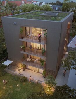 Einzigartige 172m²-DG-Wohnung mit Patio (eigenem Innenhof auf dem Dach) + Balkon, Sauna mögl., 5 Zi. - Leipzig