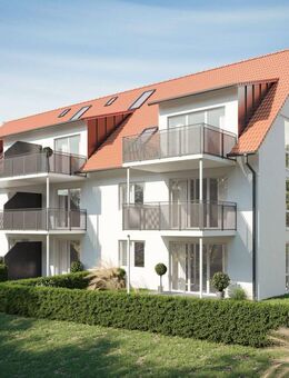 EG-Wohnung Nr. 1 (Haus 1) mit Gartenanteil - Langenbrettach