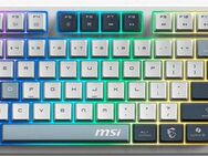 MSI FORGE GK600 TKL WIRELESS SKY Gaming-Tastatur