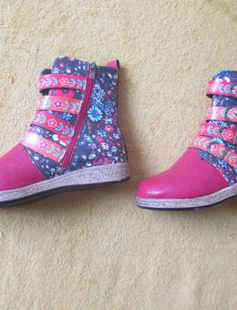 NEU * Blumen * Blüten * Flower-Power * Boho- Style * Stiefel * Stiefeletten * Boots * Gr. 35- 36/ 3- 4 * bunt * - Riedlingen
