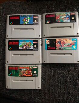 Super Nintendo mehrere Spiele - Kaarst