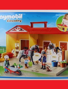 Neu Playmobil 5348 Mein Pferdestall zum Mitnehmen Reiterhof Ponyhof AufklappSpielBox mit Pferden Figuren ungeöffnet OVP - Gaggenau