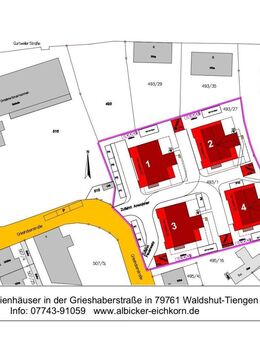 Neubau Waldshut - 3,0 Zimmerwohnung Obergeschoss 3 mit Lift - Waldshut-Tiengen