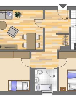 3-Zimmer-Wohnung in Neuss Erfttal - Neuss