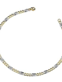 Firetti Armband Schmuck Geschenk Gold 333 Armschmuck Armkette 2-farbig bicolor, Made in Germany