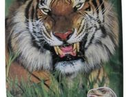 Wildlife Serie - Tiger - Blechpostkarte mit Umschlag - Doberschütz