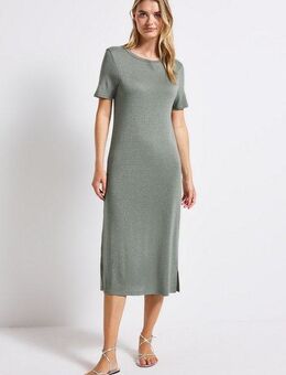 STREET ONE Sommerkleid in Unifarbe
