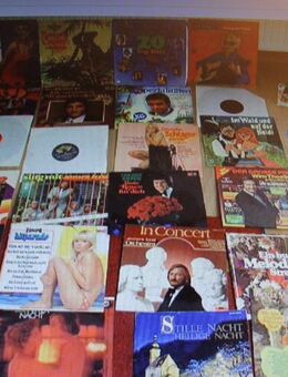 Schallplatten 35 x LP ,27 Singles, 24 Schellack Platten Schallplatten Musik  Langspielplatten 35 Stück - Hennef (Sieg) Zentrum