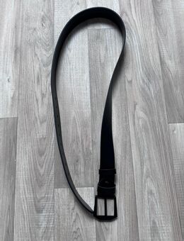 Gürtel, Kunstleder, neu, schwarz, 120 cm - Leverkusen