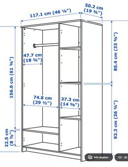 Kleiderschrank - Maisach