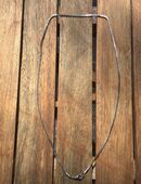 Unisex Edelstahl Kette Halskette dünne Glieder in 36043