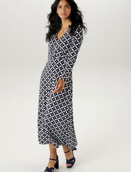 Aniston SELECTED Midikleid mit eleganten, grafischen Druckverlauf