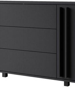 INOSIGN Sideboard Helsinki, Kommode mit 2 Türen und 3 Schubladen, Breite 150 cm (1 St), Push-to-Open-Schubladen, höhenverstellbare Einlegeböden