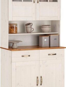 Home affaire Küchenbuffet Alby Breite 85 cm, 2 Glastüren