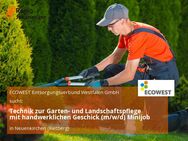 Technik zur Garten- und Landschaftspflege mit handwerklichen Geschick (m/w/d) Minijob - Rietberg Zentrum