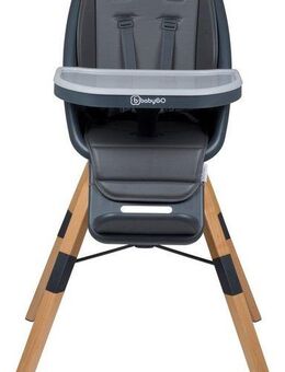 BabyGo Hochstuhl Carou, grau, Sitz um 360Â° drehbar