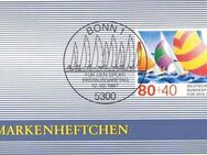 BRD: MiNr. DSH-MH 9 a (MiNr. 1310), 00.00.1987, Markenheftchen der Stiftung Deutsche Sporthilfe "Sport: Turnen", postfrisch - Brandenburg (Havel)