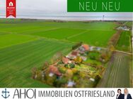 Einen Steinwurf vom Deich: Teilmodernisiertes Einfamilienhaus mit Nebengebäude auf weitläufigem Grundstück - Krummhörn