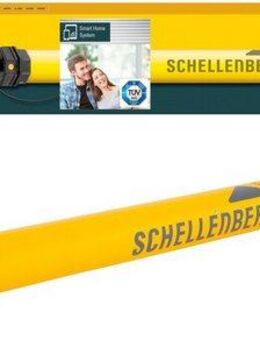 SCHELLENBERG Rollladenmotor Premium, Rohrmotor mit Funk Endlageneinstellung, geeignet für 40 mm Rollladenwellen, Mini, 10 Nm, Zugkraft 25 kg