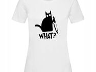 Katzen PREMIUM Shirt PEW PEW Größenwahl T Shirt Auswahl - Wuppertal