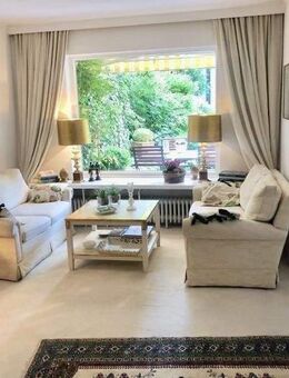 Pauschalmiete EUR 2.900,-_Charmantes Doppelhaus vollmöbliert_Garten_Terrasse_Balkon - Hamburg