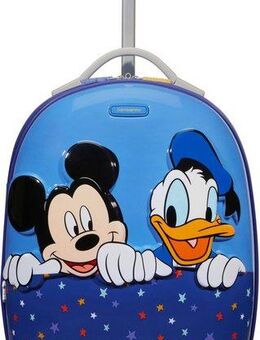 Samsonite Kinderkoffer Disney Ultimate 2.0, 46 cm, Mickey & Donald, 4 Rollen, Kinderreisekoffer Handgepäck Reisekoffer Trolley