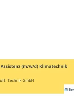 Technische Assistenz (m/w/d) Klimatechnik - Bexbach