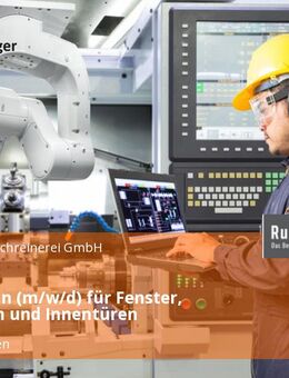 Monteur/in (m/w/d) für Fenster, Haustüren und Innentüren - Hohenlinden