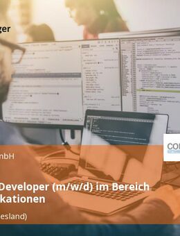 Software Developer (m/w/d) im Bereich Web Applikationen - Leer (Ostfriesland)