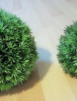 2 x Stück Plant Ball, künstliche Mooskugeln,13cm / 19cm Durchmesser - Verden (Aller)