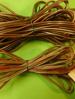 2x Lautsprecherkabel 2-Phasen a-1,5 mm -7,45m Länge + 2,5 mm- Länge 12,65 m - Angelbachtal